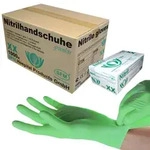 SFM &reg; GREENLETS : S Nitrilhandschuhe puderfrei F-tex gr&uuml;n (1000)