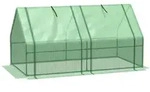 Outsunny - Mini Gew&auml;chshaus - 180L x 90B x 90H cm - gr&uuml;n