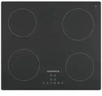 Respekta Induktionskochfeld Allexus KM4295IMS-19, 59 cm, 4 Kochzonen, Mattschwarz,