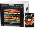 Balter D&ouml;rrautomat Edelstahl, D&ouml;rrger&auml;t mit 7 Einlegef&auml;chern, BPA-frei, 600 W,