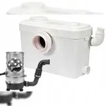 TRIZERATOP WC Hebeanlage, F&auml;kalienpumpe, Dusche Waschbecken mit Zerkleinerer 600W