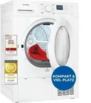Exquisit W&auml;rmepumpentrockner, 7kg Fassungsverm&ouml;gen, vollelektronisch, 16 Programme,