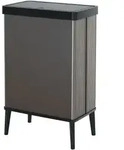 Stand-Abfalleimer - Verto - Curver - Touch-&Ouml;ffnung - 54 L - Perlgrau