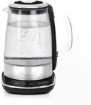 H.Koenig Elektrischer Wasserkocher BO600, 1,5 L, Glas und Edelstahl