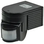 ChiliTec Aufputz Bewegungsmelder CBM 180&deg; IP44, 1-1000W, schwarz