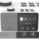 Kenwood CR-M70DAB-W Portable DAB+ Radio, Bluetooth, White
