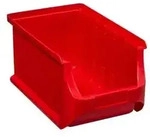Allit Sichtlagerkasten pro-line A3, PP, 150 x 235 x 125 mm, rot, VE = 24 St.