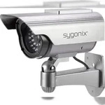 Sygonix SY-3420674 Kamera-Attrappe mit Solarmodul, mit blinkender LED