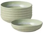 like. by Villeroy & Boch Perlemor Alga Pastaschale &oslash; 22,2 cm 6er Set