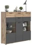 Mason Sideboard 3 T&uuml;ren, 2 Schubladen Eiche dekor.