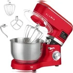 KLAMER K&uuml;chenmaschine Classic 1400 W &ndash; 5,5 L R&uuml;hrsch&uuml;ssel aus Edelstahl,...