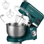 KLAMER K&uuml;chenmaschine Classic 1400 W &ndash; 5,5 L R&uuml;hrsch&uuml;ssel aus Edelstahl,...