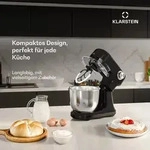 Klarstein Bella Evo K&uuml;chenmaschine | Planetarisches R&uuml;hrsystem | 3 R&uuml;hraufs&auml;tze 