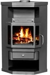 EEK A Eck-Kaminofen Victoria Panama, schwarz, dauerbrandf&auml;hig &ndash; 9kW