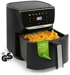 GOURMETmaxx Hei&szlig;luftfritteuse, 5,5 l - farbiges LED-Touchdisplay & 7 Programme