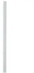 DURABLE Klemmschiene 2900 DIN A4 Wei&szlig; PVC 13 x 297 mm 100 St&uuml;ck
