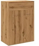 vidaXL Schuhschrank Artisan-Eiche 60x35x84 cm Holzwerkstoff
