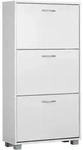 Casaria Schuhschrank Schuhregal Schuhaufbewahrung 3 Klappen