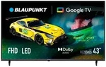 Blaupunkt 43FGC5500S Smart TV, 43 Zoll, Full HD DLED, Google TV, WLAN,...
