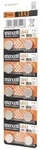 Maxell Packung mit 10 Alkaline-Knopfbatterien Lr43 1,5 V