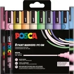 Faber Castell Marker UNI POSCA PC-5M 1,8-2,5 8er Pastell