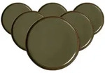 Ritzenhoff & Breker Malaga Dessertteller &oslash; 22 cm 6er Set - Gr&uuml;n