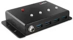 Lindy 43374 LINDY 4 Port USB 3.0 Metall Hub
