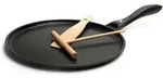 KLAMER Crepe Pfanne Induktion 28cm, Pancake Pfanne mit Aluguss,...