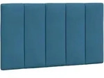 vidaXL Kopfteil-Kissen "Hanko" Blau 80 cm Samt