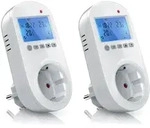 BEARWARE 2x Steckdosen Thermostat f&uuml;r Heiz & Klimager&auml;te Individuell...