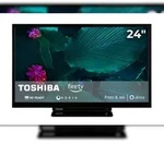 Toshiba 24WF3F63DAR Fernseher 24 Zoll Fire TV HD-Ready Smart TV HDR Alexa