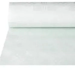 PAPSTAR Papiertischtuch mit Damastpr&auml;gung 50 m x 1,2 m weiss