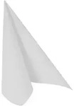 Papstar 50 Servietten ROYAL Collection 1/4-Falz 40 cm x 40 cm weiss