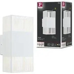 Paulmann LED Wandleuchte Tharin IP44 3000K 120x250mm 2x3,7W Wei&szlig; 71252