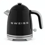 SWEISS Vintage Elektrischer Wasserkocher KTS9 - Schwarz