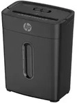 HP One Shred 6CC Aktenvernichter Partikelschnitt-Zerkleinerung 68 dB Schwarz