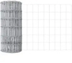 vidaXL Eurozaun 0,6 x 25 m PVC-beschichtetes Eisen