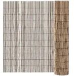 vidaXL Gartenzaun 400x100 cm Schilf