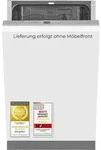 Exquisit Geschirrsp&uuml;ler, 9 Ma&szlig;gedecke, 6 Programme, kompakt, freistehend, 45 cm,