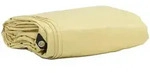 vidaXL Plane 650g / m2 Beige 3 x 3 m Canvas mit PVC-Beschichtung
