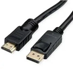 ROLINE DisplayPort Kabel DP - UHDTV, ST/ST, schwarz, 7,5 m