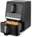 Emerio Dual-Zone Hei&szlig;luftfritteuse 2500 W &ndash; 3,5 L + 6,5 L &ndash; Digital &ndash; Sync