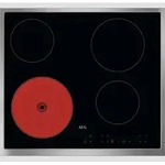 AEG Autarkes Kochfeld / Strahlenbeheizt 300 Radiant Hob / 60 cm / Edelstahlrahmen