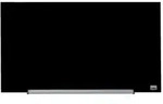 Nobo Whiteboard Glas 31"38x68cm schwarz, magnetisch aus geh&auml;rtem