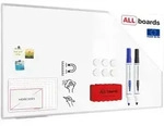 ALLboards Magnetisches Whiteboard &ndash; PREMIUM EXPO Alurahmen 180x100cm