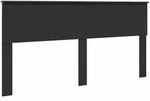 vidaXL Kopfteil Schwarz Eichen-Optik 180 cm Holzwerkstoff