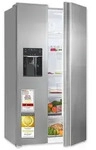 Exquisit Side-by-Side K&uuml;hlschrank, 513 Liter, NoFrost, K&uuml;hl-Gefrierkombination,