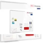 ALLboards Magnetisches Whiteboard &ndash; PREMIUM EXPO Alurahmen 100x80cm