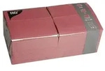PAPSTAR 250 Servietten, 3-lagig 1/8-Falz 33 cm x 33 cm bordeaux