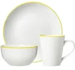 Ritzenhoff & Breker Adela Fr&uuml;hst&uuml;cks-Set 18-teilig - gelb